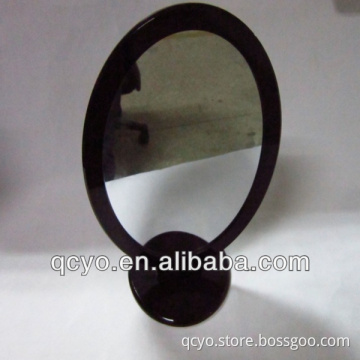 QCY-J-007 Oval acrylic mirror strips/glass mirror sheet wholesale